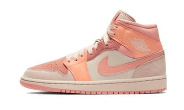 Air Jordan 1 Mid Apricot Orange